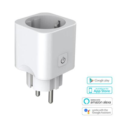 China EU Smart Mini Plug Outlet EWeLink Smart Plug Wifi Socket Works With Alexa Google Home Mini IFTTT Smart Home Wifi Smart Socket Outlet for sale