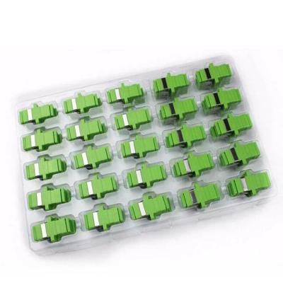 China 50pcs SC APC Fiber Optic Adapter SC APC Connector Singlemode Simplex Simplex Fiber Optic Attenuator Other for sale