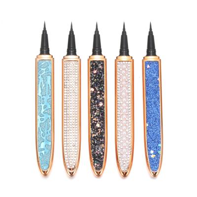 China Wholesale 25mm Waterproof Eyelash Eyeliner Glue Pen Adhesive Mink Whips Glue Pen With Custom Logo Box for sale