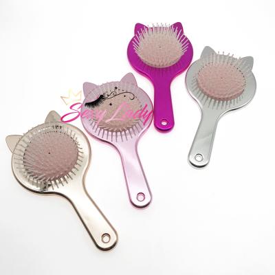 China Hot Selling Cute Air Cushion Brush Hair Combs Baby Hair Accessories Fashion Hair Comb For Straightening Hair for sale