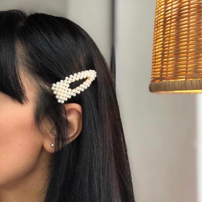 China metal bead hair clip headwear accessories gold plated policeman hairpin mix for sale