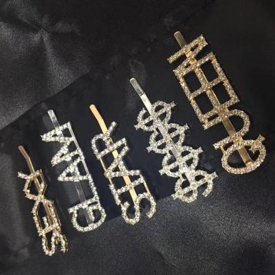 China Glamorous Happy Names Hairpin Star Custom Hair Pins For Different Women Names Pins for sale