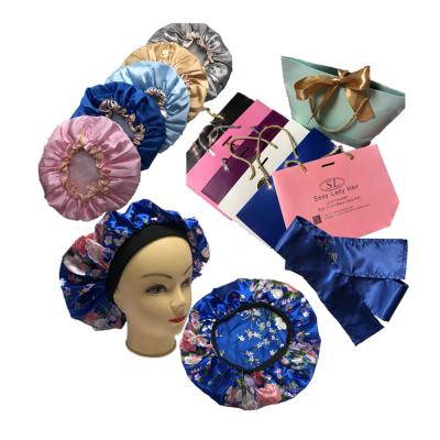 China Wholesale Head Wrap Hair Bands Hood Silk Hair SL Hair Satin Tassel Satin Shopping Paper Bag for sale