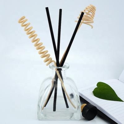 China Wholesale 50ml 100ml 150ml 200ml eco-friendly pagoda yurt shape glass reed diffuser bottle for aroma perfume home use for sale