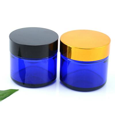 China 5g 10g 30g 50g 100g 5ml 10ml 20ml 30ml 50ml 100ml Amber Blue Black Clear Eye Cream Cosmetic Jar Container Cosmetic Container for sale