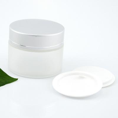 China Cosmetic Container 10g Clear Face Eye Cream Cosmetic Jar Container Aluminum Lid Ring Pull for sale