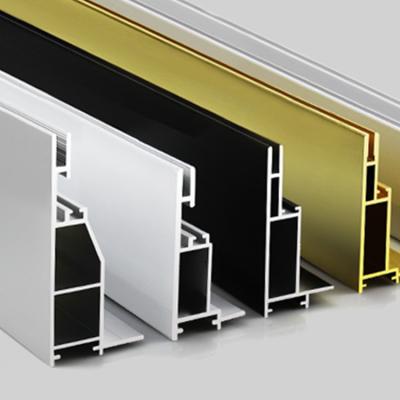 China Decorations polish aluminum profile with different anodizing color for sale