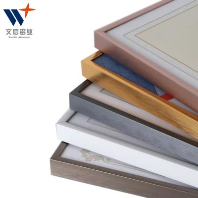 China Aluminum Photo Frame Manufacturer Wall Decoration Frame Square for sale