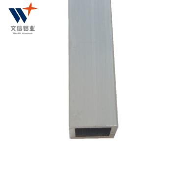 China Industrial 6063 aluminum square tubing is used for many industrial applications for sale