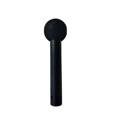 China Extended Type 22mmFolding Aluminum Tent Pole Top With 50mm Black EVA Ball for sale