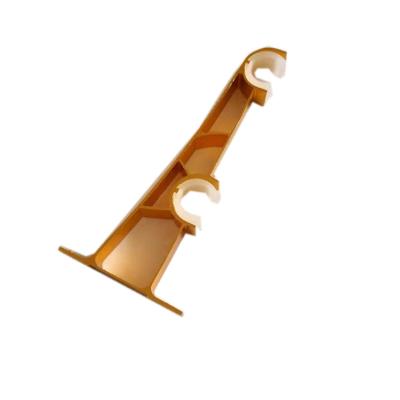 China Aluminum Metal Gold Curtain Rod Bracket for sale