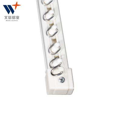 China Aluminum curtain rail in minimalist 10mm height for sale