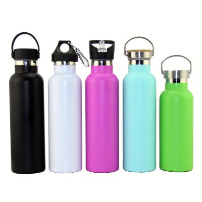 China Sustainable Custom Logo Water Bottle Double Wall Stainless Steel Vacuum Insulated Sports Bottle for sale