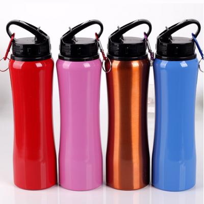 China Sustainable Band Suction Tube Stainless Steel Sports Water Bottle For Metal Water Bottle for sale