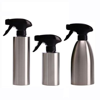 China Sustainable 304 Stainless Steel Kitchen Sprayer BBQ Tools Salad BBQ Baking Olive Oil Spray Bottle Oil Vinegar Spray Bottles for sale