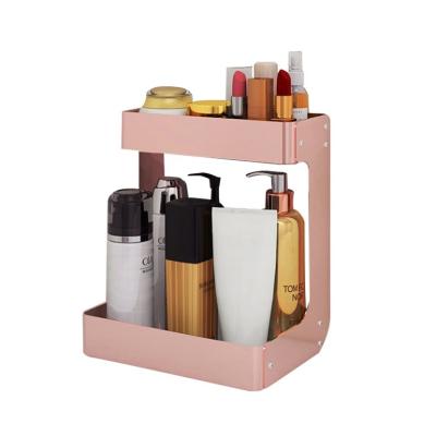 China Home Viable Storage Rack Makeup Organizer Fashion Cosmetics Storage Rack Makeup Brush Lipstick Organizer Makeup Holder for sale