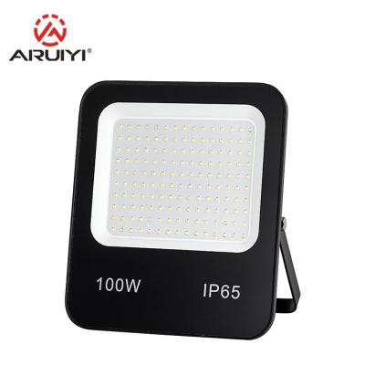 China ROAD Reflectores led floodlight buildings waterproof aluminum garden Ip65 led flood light 100W for sale