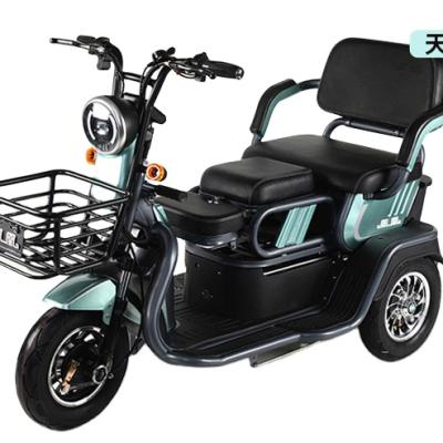 China Passenger Electric Scooter Trike City 3 Wheel Motorized Tricycle With Baby Seat For Adults for sale