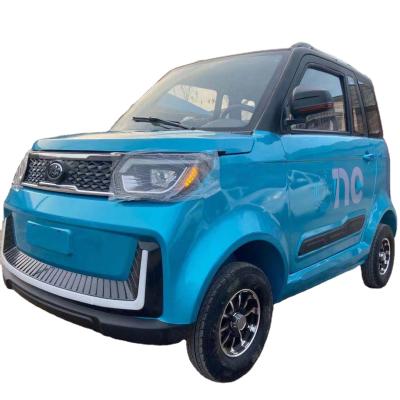 China 2021 Mini Fabric Smart Electric Vehicle Four-wheel Drive Solar Hybrid Electric Car With Air Condition for sale