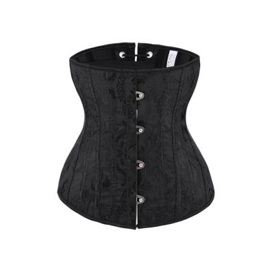 China Viable Faja Polyester Waist Trainer Cincher Corset Hourglass Body Shaper Waist Trainer 4 Colombian Hooks for sale