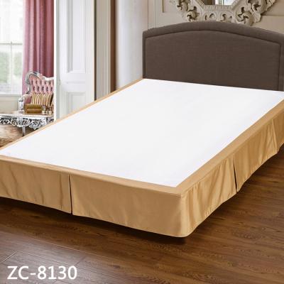 China Durable Hotel Bedding Set Wholesale Cotton Material Bedspread Bed Skirt for sale