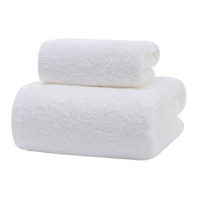 China Hotel Supply 100% Cotton 0rganic Bath Towel GOTS Certification 500GSM Certification Solid Color Luxury Large Size Compressed Bath Towel Set for sale