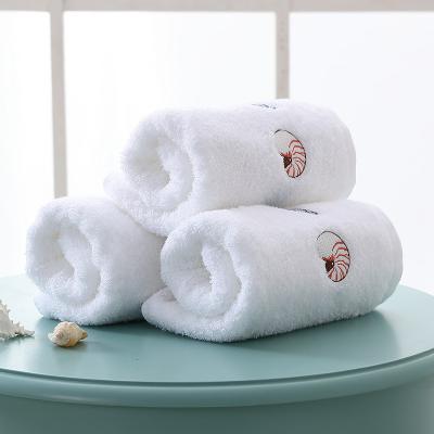 China New Compressed Design Custom Design Soft 21S Baby Towel for sale