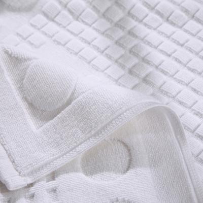 China Anti-bacteria factory direct sale five star hotel cotton bath mat with big discount for sale