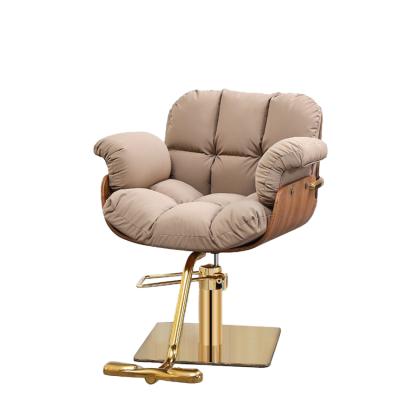 China Newest Modern Hot-Wholesale Stylish Barber Chair Comfortable Upholstered Hydraulic Seat Lounges for sale