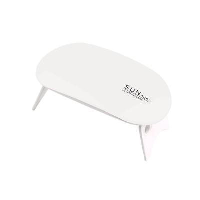 China UV LED Lamp Nail Dryer Folding Portable Mini Mouse Led Nail Enhancement Lamp USB Nail Filling Curing UV Lamp for sale