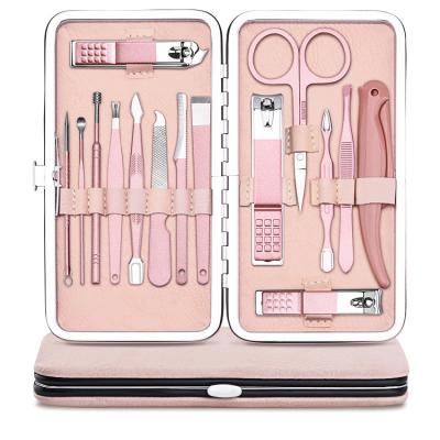 China Durable Professional Manicure Set Supply Nail Care Manicure Set Manicure Wholesale Products Nail Care Tools for sale