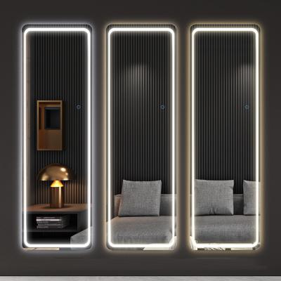 China Modern design style lighted clear and natural shape and true performance simple and hi-fi mirror led light mirror for sale