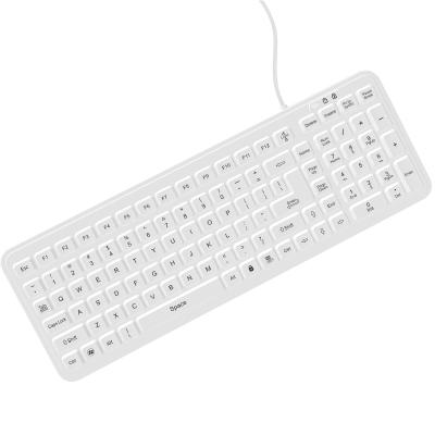 China Numeric keypad us hospital waterproof keyboard,silicon usb computer ip68 medical keyboard for hospital for sale