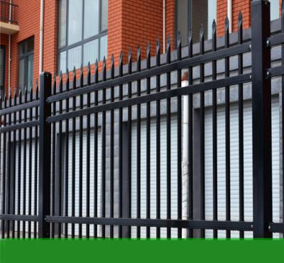 China Easily Assembled Malaysia Singapore Zinc Steel Fence Wrought Iron Yard Fence Villa Community Factory Supply Fencing, Trellis & doors for sale