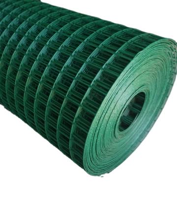 China Easily Assembled Fence Netting Green Pvc Coated Dutch Weave Holland Euro Wire Mesh Garden Fence for sale