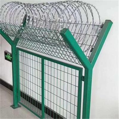 China Easily Assembled Airport Jail Fence, Security Protection Isolation Mesh, Airport Barrier Y Type Fence Mesh for sale