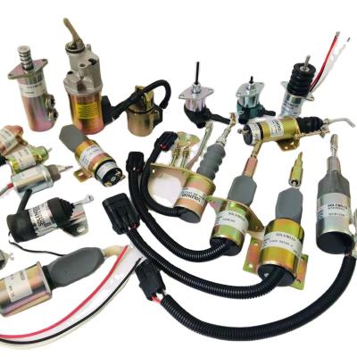 China DH220-5 Diesel Excavator Turn Off Solenoid Switch 11E1-60100-24 For DH220-5 Excavator for sale