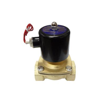 China Factory AC36V 24V Normally Closed Two Way Brass Electric Solenoid Valve DN32 2W-320-32 for sale