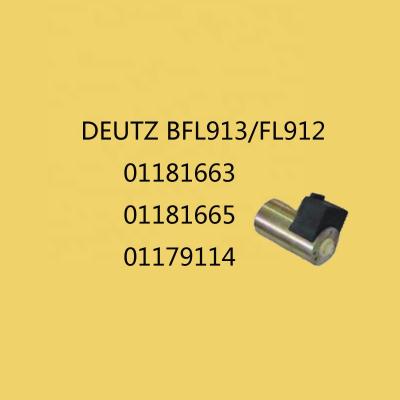 China Building Material Shops High Quality Engine Parts Fuel Stop Solenoid 01181663 01181665 01179114 For DEUTZ BFL913/FL912 for sale