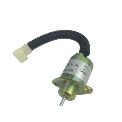 China B2400HSD quality fuel cut off stop solenoid 16616-60010 17454-60010 used for kubota for sale