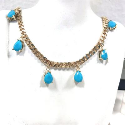 China Janice's CLASSIC Jewelry 2020 New Collections Zircon Stones Choker Necklace for sale