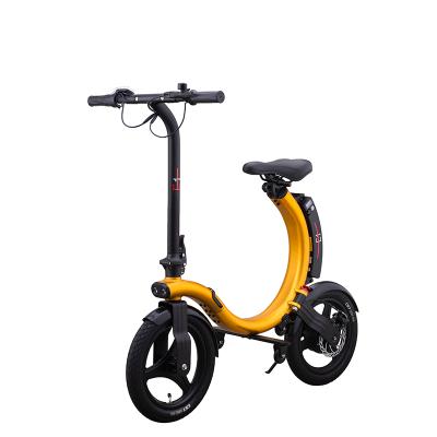 China Full Frame Foldable Factory Aluminum Alloy 14 Inch Electric Folding Electric Scooter for sale