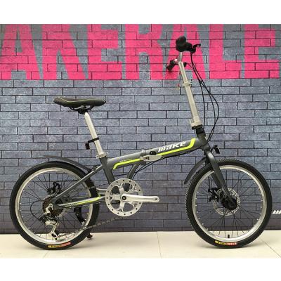 China Aluminum Bike Mountain Rim 20 Folding-7S Folding Pedal Launch Bicycle for sale