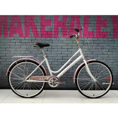 China Bike Mountain 24 Inch Single Speed ​​Chain High Grade Painting Lady Bicycle for sale