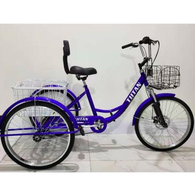 China Wholesale manufacture adult tricycle tricycles for adults /cheap adult tricycle bikes hot sale modern 3 wheel tricycle adult bike for sale for sale