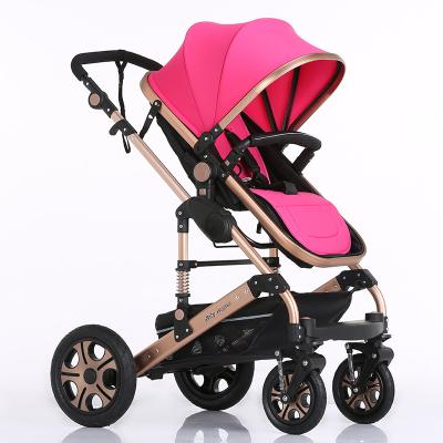 China Germany standard luxury baby stroller fashionable/luxury baby furniture 3 in 1 with excellent damping system prams made in China for sale