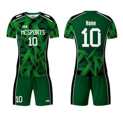 China Sets Fashion Style Soccer Shirt Adults Mask Soccer Jerseys Set Custom Youth Soccer Uniforms for sale