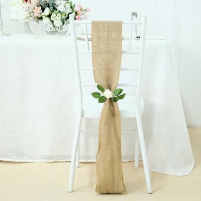 China Reusable Chair Decoration for Banquet Chair Sash Chair Sashes Party Hotel Banquet Wedding for sale