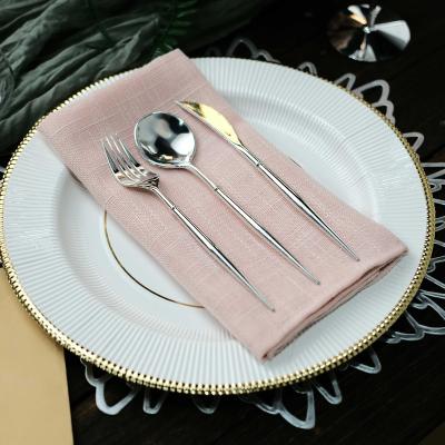 China Luxury Washable Napkins Cloth Wedding Napkins Cloth Dinner Napkins Cloth Washable for sale