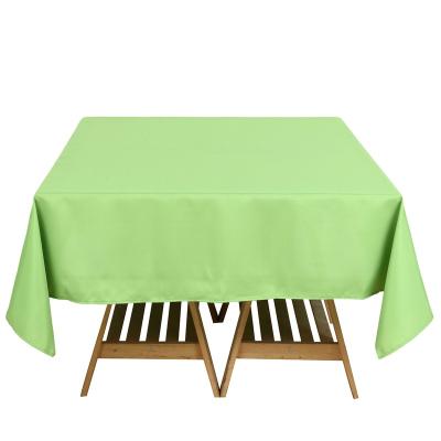 China Be factory sale dustproof tablecloth covered wedding polyester cheap tablecloths washable tablecloth for sale